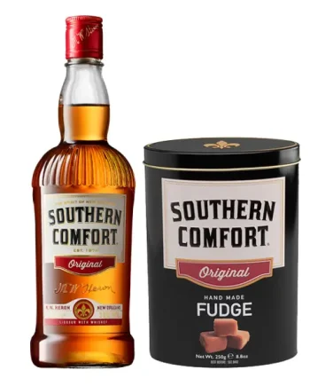Southern Comfort Original Whiskey 70cl And Handmade Fudge 250g