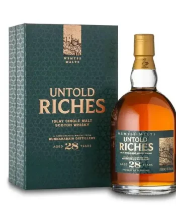 Wemyss Malts Bunnahabhain 28 Year Old Untold Riches Old Islay Single Malt Whisky 70cl