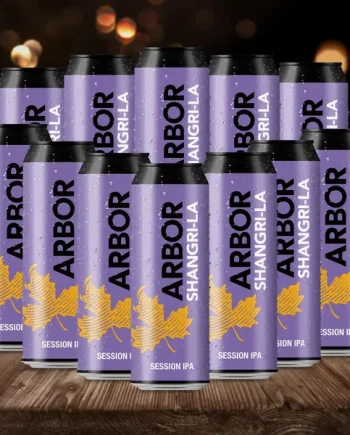 Arbor Ales British Shangri-la Session IPA 568ml Cans - 4.20% ABV (12 Pack)
