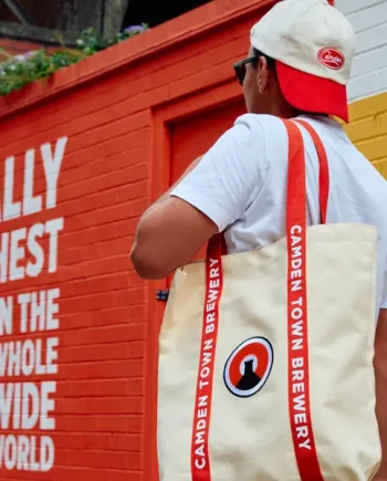 Camden canvas tote bag