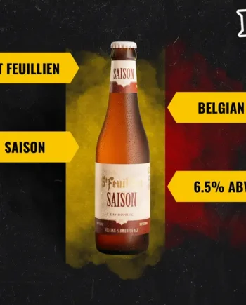 St Feuillien Belgian Saison 330ml Bottles - 6.5% ABV (Multipack)