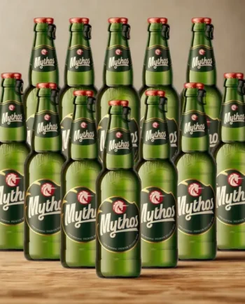Mythos Premium Greek Lager 330ml Bottles (Multipack) - 4.7% ABV