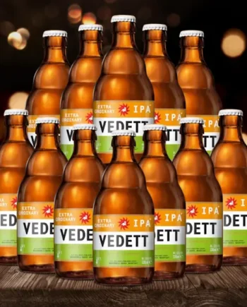 Vedett EXTRA ORDINARY IPA Belgian IPA 330 ml Bottles – ABV 5.5% (12 Pack)