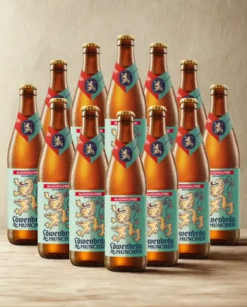 Löwenbräu München Alcohol-Free German Lager 0.5% ABV (Multipack)