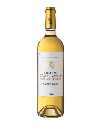 07B9SRABH12 _ 2019 - Ch Sigalas Rabaud 1er Cru Sauternes - 12x37.5cl