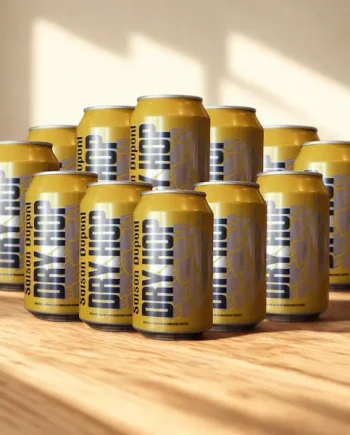 Brasserie Dupont Saison Dupont Dry Hop 330ml Cans - 6.5% ABV (12 Pack)