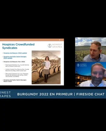 Fireside Chat: Burgundy 2022 vintage