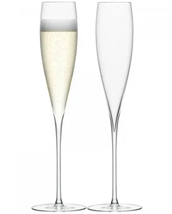 LSA International (SAVOY RANGE) Champagne Flutes