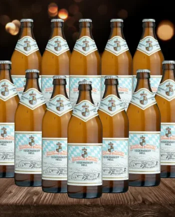 Tegernseer German Munich Helles 500ml Bottles - 4.80% ABV (Multipack)