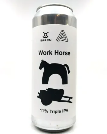 Baron Brewing x Abyss Work Horse Triple New England IPA 11% (500ml can)