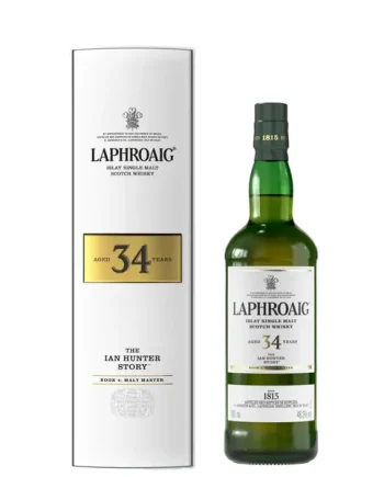 Laphroaig, The Ian Hunter Story, Book 4: Malt Master, 34-Year-Old, Islay, Single Malt Scotch Whisky (46.2%)