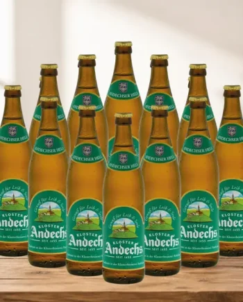 Andechs Andechser Hell German Lager 500ml Bottles - 4.8% ABV (Multipack)