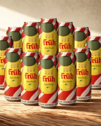Fruh Kolsch Radler 500ml Cans (Multipack) - 2.2% ABV