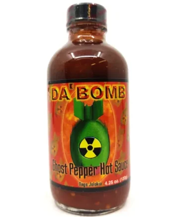 Da Bomb Ghost Pepper Hot Sauce (118g)