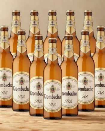 Krombacher Pils German Premium Lager 500ml Bottles - 4.8% ABV (Multipack)