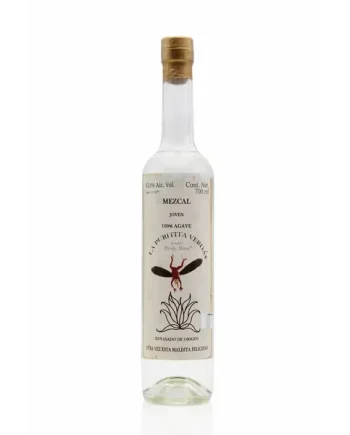 Pierde Almas Mezcal Joven La Puritita Verdá