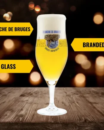 Blanche de Bruges Belgian Glass