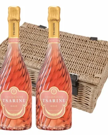 Tsarine Rose Champagne NV 75cl Twin Hamper (2x75cl)