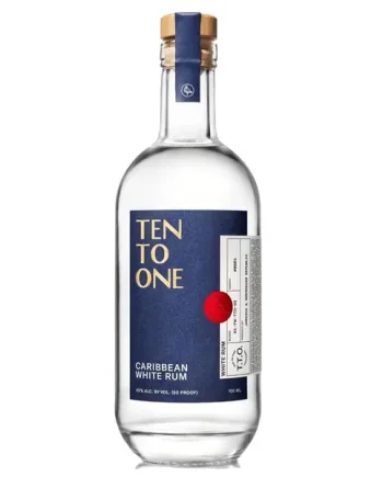 Ten to One, Caribbean White Rum, Jamaica and Dominican Republic (45%)
