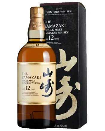 The Yamazaki 12 Year Old Single Malt Japanese Whisky 70cl