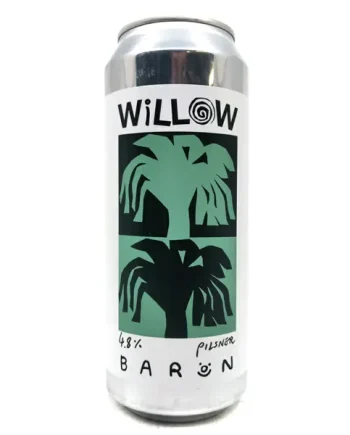 Baron Brewing Willow Pilsner 5.2% (500ml can)