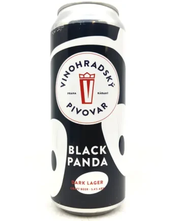 Vinohradsky Pivovar Black Panda Czech Dark Lager 5.4% (500ml can)
