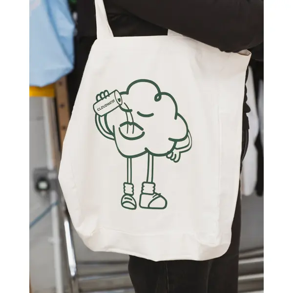 Mid Tote Bag with pocket | 2 Colours