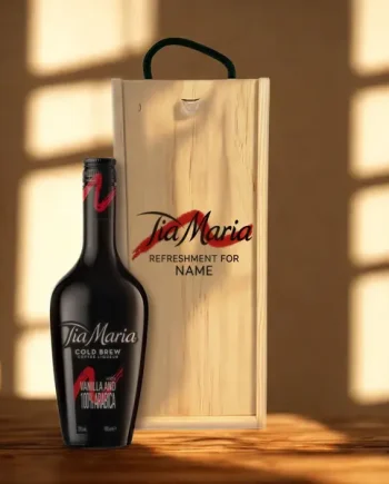 Personalised Tia Maria Cold Brew Coffee Liqueur Gift Set - 70cl (20% ABV)