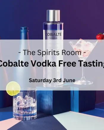 Barrel-Top Cobalte Vodka Tasting - Saturday 3rd June