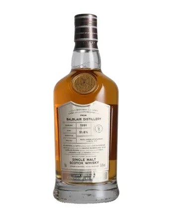 1991 Balblair, Connoisseur's Choice, Cask Ref. 3371, 31-Year-Old, Highland, Single Malt Scotch Whisky (51.8%)