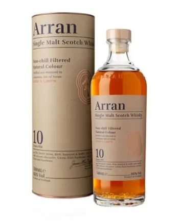 Arran 10 Year Old Single Malt Whisky 70cl
