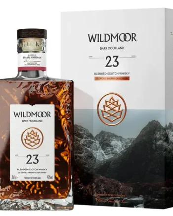 Wildmoor 23 year old Dark Moorland Blended Scotch Whisky 70cl