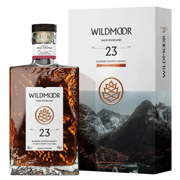 Wildmoor 23 year old Dark Moorland Blended Scotch Whisky 70cl