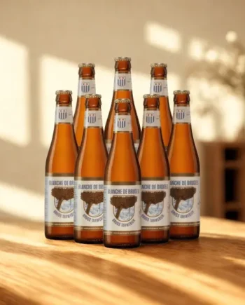 Blanche de Bruges Belgian Wheat Beer 250ml Bottles – 5.0% ABV (8 Pack)