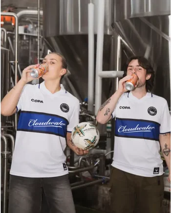 Retro Football Shirt Cloudwater x COPA