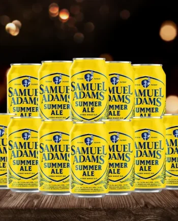 Samuel Adams American Summer Ale 355ml Cans - 5.3% ABV (12 Pack) - BBD November 2025