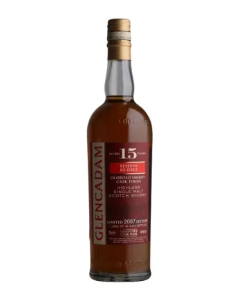 2007 Glencadam, Reserva de Jerez, Oloroso Sherry Cask Finish, 15-Year-Old, Highland, Single Malt Scotch Whisky (46%)