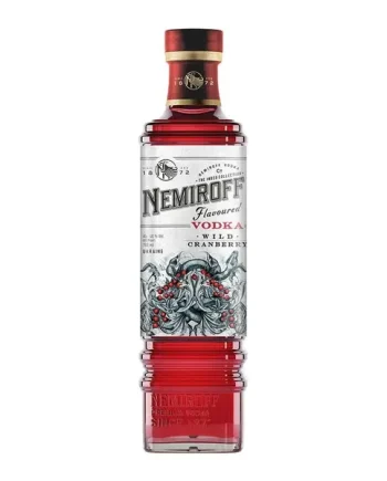 Nemiroff Wild Cranberry Flavoured Vodka 70cl