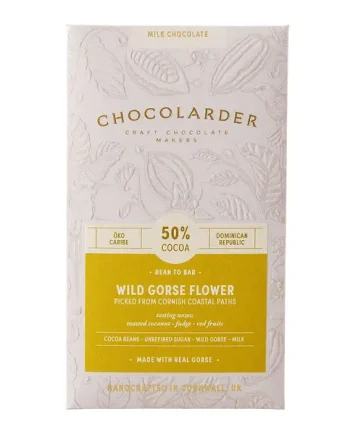 Chocolarder Wild Gorse Flower milk Chocolate 70g
