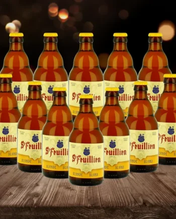 St Feuillien Belgian Blonde Beer 330ml Bottles - 7.5% ABV (Multipack)