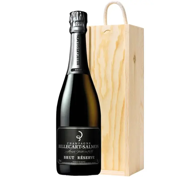 Billecart Salmon Le Reserve Champagne 75cl In Pine Gift Box
