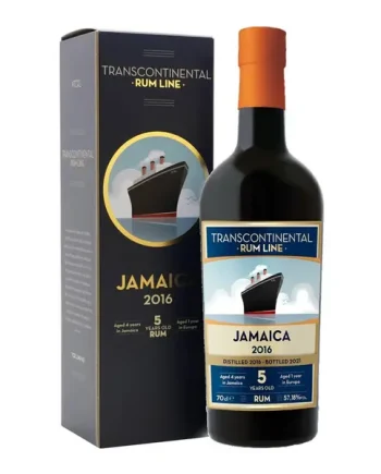 Transcontinental Rum Line Jamaica 2016 5 Year Old Rum 70cl