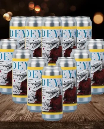 Deya Magazine Cover British Pale Ale 500ml Cans - 4.2% ABV (12 Pack)