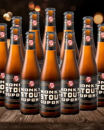 Brasserie Dupont Belgian Monks Stout 330ml Bottles - 5.2% ABV (12 Pack)