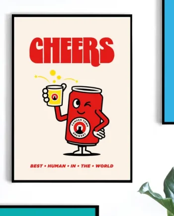 Cheers Print