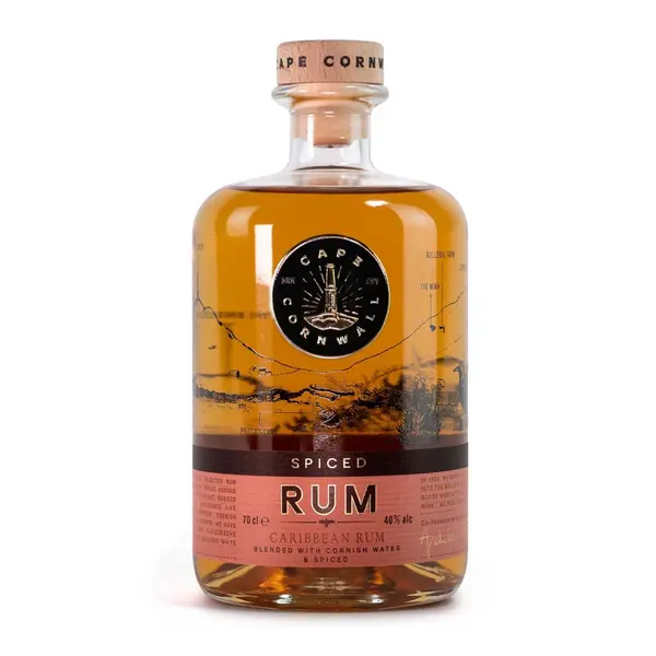 Cape Cornwall Spiced Rum 70cl