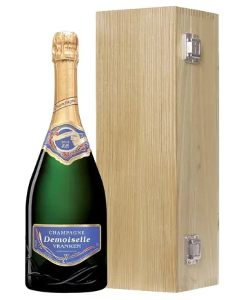 Vranken Demoiselle Brut E.O. Champagne 75cl Oak Luxury Gift Boxed