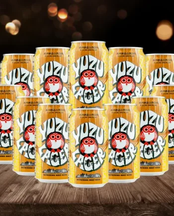 Hitachino Nest Yuzu Lager 330ml Cans - 5.5% ABV (12 Pack)