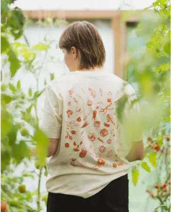 Cloudwater x MUD T-shirt - Natural Raw