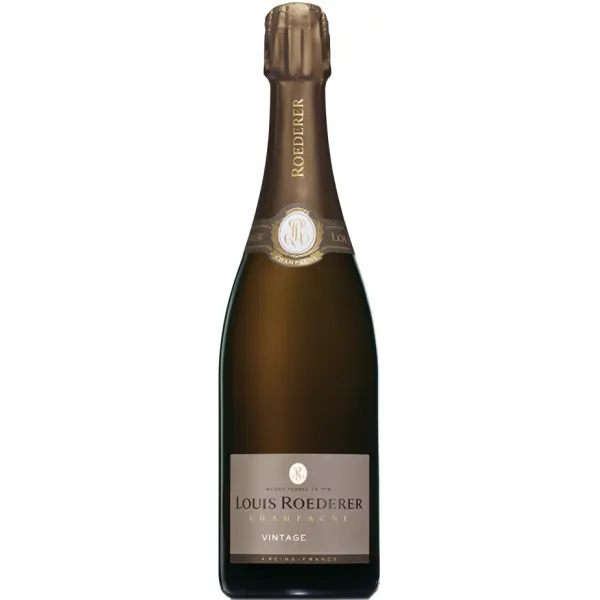 Louis Roederer Brut Vintage 2015 Champagne 75cl Twin Luxury Elm Wood Gift Box (2x75cl)